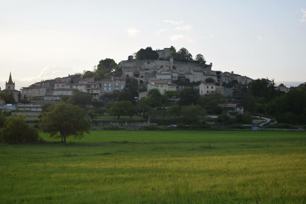 Forcalquier dans les Alpes de Haute Provence